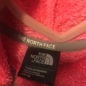 The North Face fleece jacket.